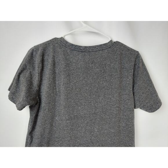 Ariat Women's Tulip Tee Pink Flower Embroidered Heather Gray Size L - Picture 6 of 7